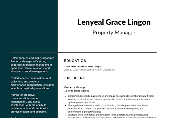 do property managment and admin assistance